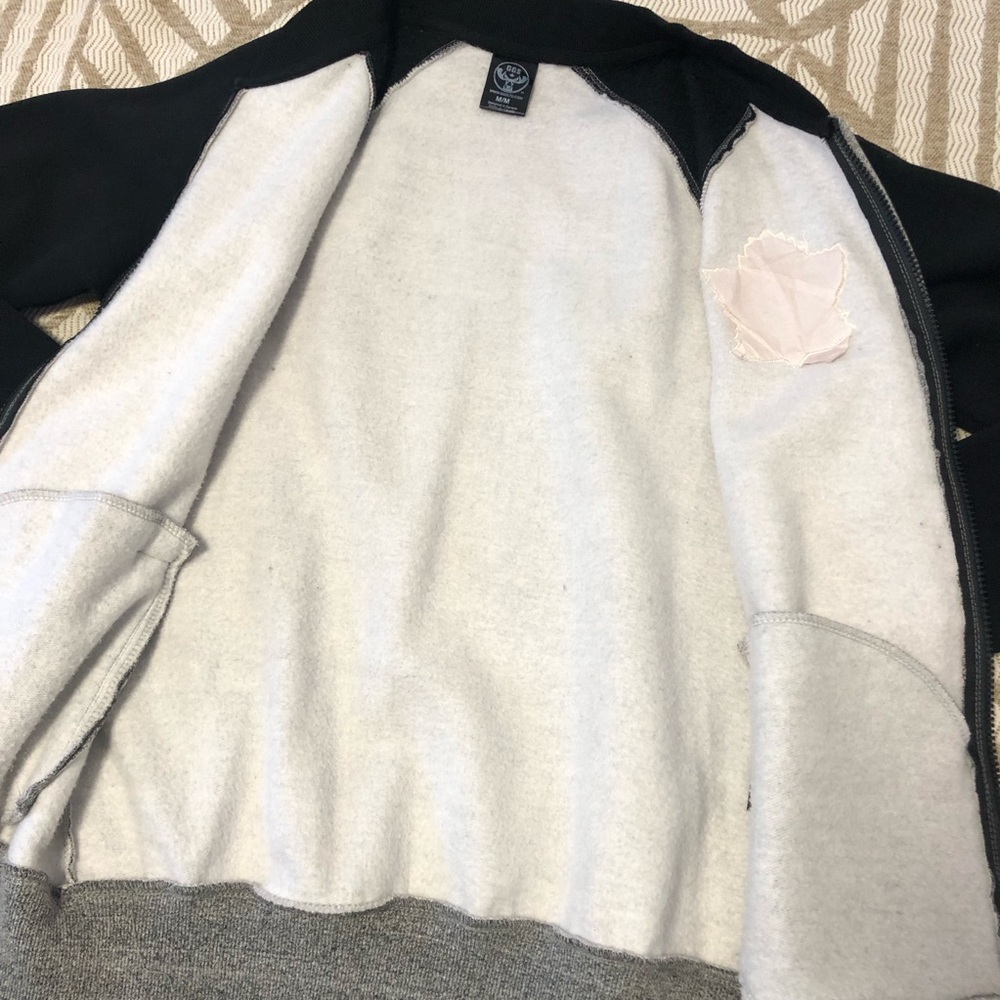 Canada Maple Leaf Patch Full Zip Up Jacket - image 6